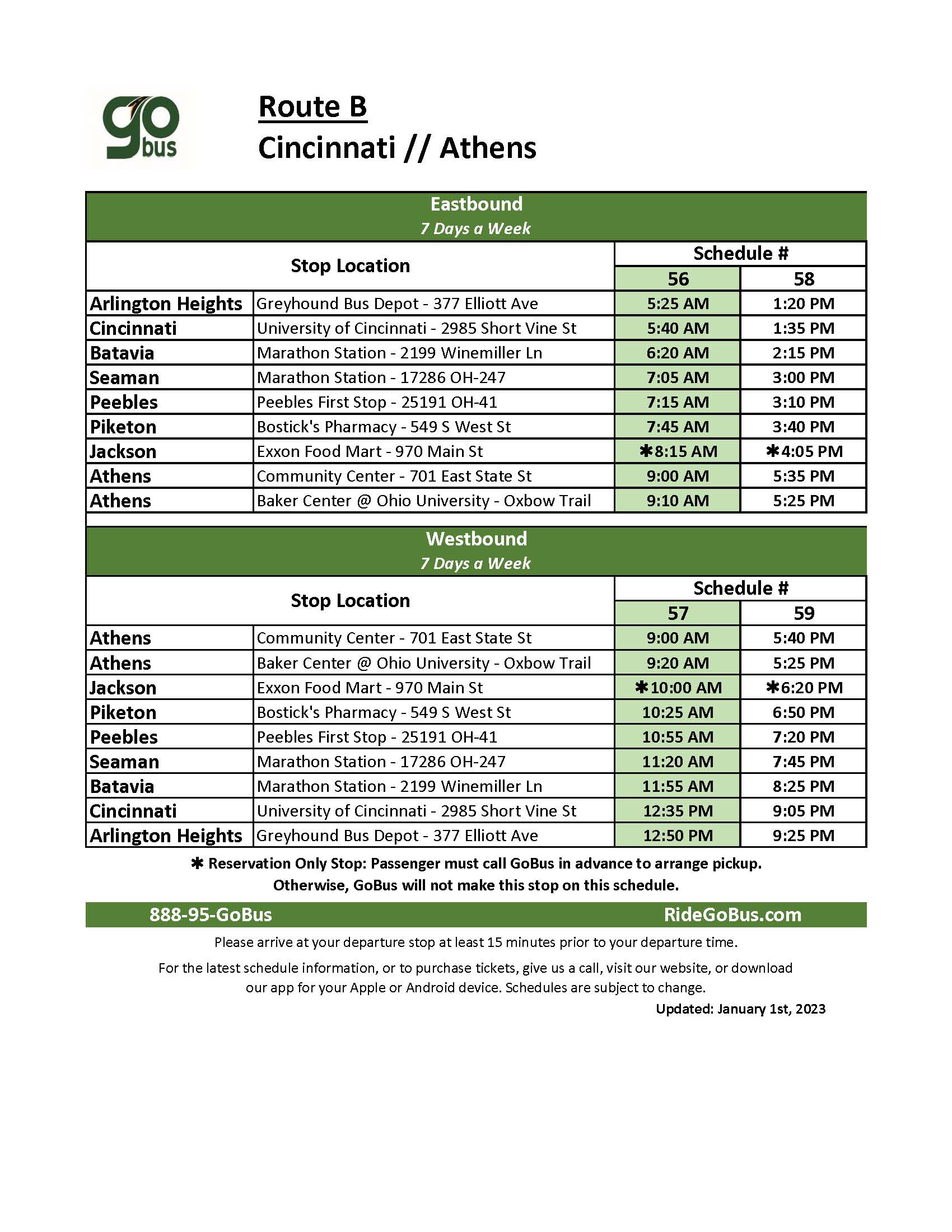 Travel Alerts Ride GoBus